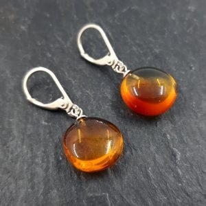 Baltijos gintaro auskarai