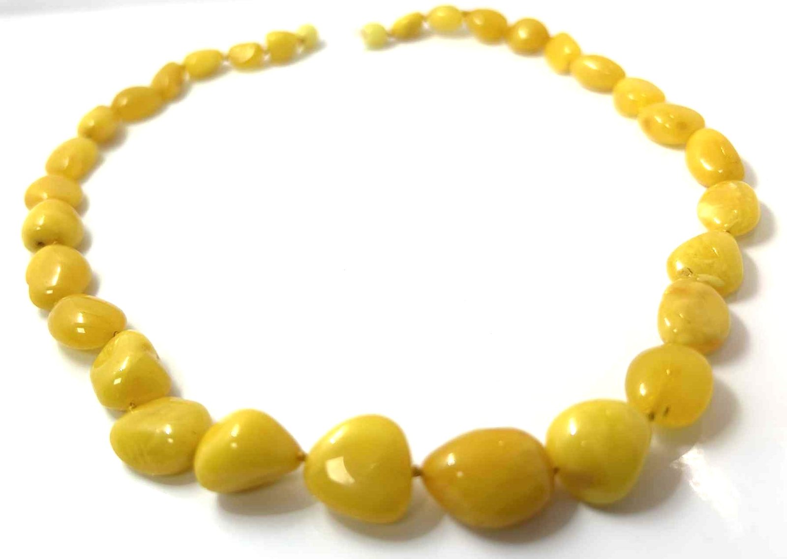 Natūralus Baltijos gintaro karoliai