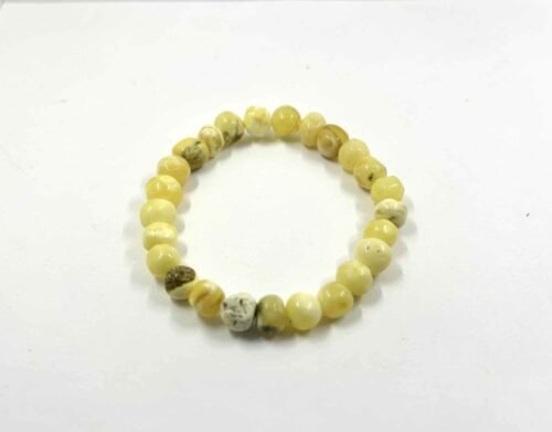 Natūralaus Baltijos balto gintaro apyrankė